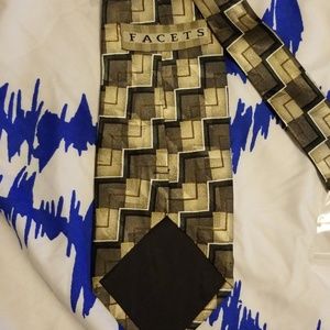 Facets Silk Tie